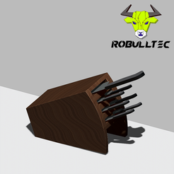 Porta-cuchillos-2.png STL file Knife Holder・3D printer model to download, Robulltec
