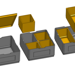 STL file Brick Box - Stackable Sorter 🧱・Template to download and 3D  print・Cults