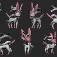 sylveon-cults-1.jpg STL-Datei Pokemon - Sylveon・3D-druckbares Modell zum Herunterladen