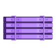 Concrete Sleepers Stacked 4x2.stl Model Railway Concrete Sleepers Stacked Various Designs