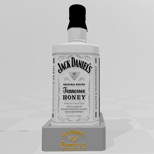 🍯 lithophanie lampe jack daniel's honey・ STL Datei für ・Cults