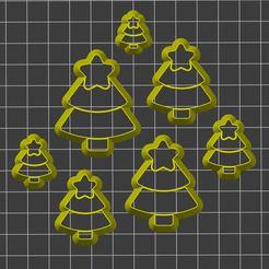 Screen-Shot-2021-11-07-at-2.24.47-PM.png Fichier STL Tampon/coupeur de sapin de Noël - fait pour la pâte polymère・Modèle à télécharger et à imprimer en 3D