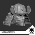 9.png Samurai Trooper Head for 6 inch action figures