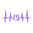 3dprint.stl Heart Beat 3D printer  2D