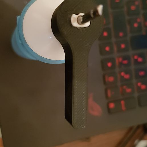 electric toothbrush disassembling tool 3D model