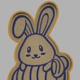 eb005_sn1.PNG BUNNY COOKIE CUTTER 005