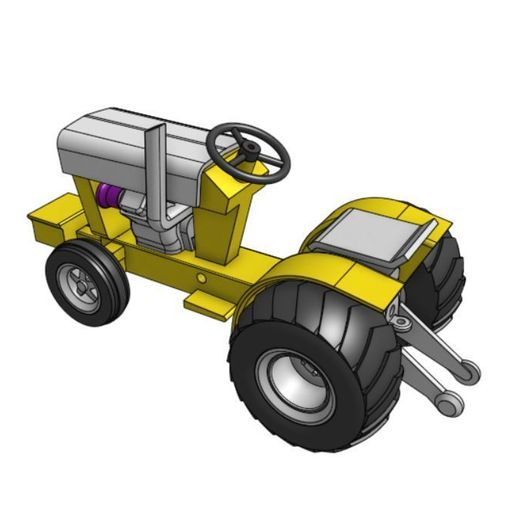 GT5P1.JPG GT5P 1/25 Garden Tractor Puller Model
