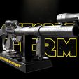 103022-Star-Wars-Grenade-launcher-02.jpg Bossk Weapon Sculpture - Star Wars 3D Models - Tested and Ready for 3D printing