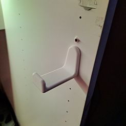Support mural pour casque d'écoute (sans vis)