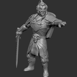 ce666be374e64be5c10a3b1884fdb2b0_display_large.jpg Free STL file Hobgoblin Warlord・3D printable design to download