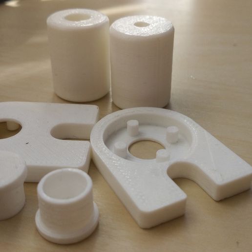 Anti-Wobbling Z-axis Kit 8mm for Prusa I3 3D model