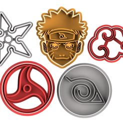 cortantes-naruto-set-.209.jpg Fichier STL Set d'emporte-pièces Naruto 1・Plan pour imprimante 3D à télécharger