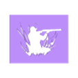 hunter_01.stl Hunting Stencil Collection