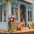 Close-up2.jpg The Blooming Parlor – 3D Printable Flower Shop Diorama Kit (27 STL Set)