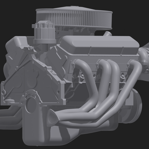 IMG_2178.png Detailed 1/25 Performance Small Block Chevy Engine