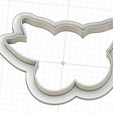 blueberry-v1.jpg 3D Model of Blue Berry Outline Cookie Cutter