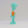 8.png Squidward 3d print model