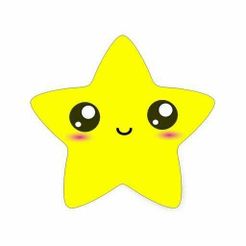2281e952b2a3a40a5edfa9acc4439893_cute-kawaii-star-smiley-kawaii-star-clipart_512-512.jpeg Free STL file kawaii cookie cutters・Template to download and 3D print