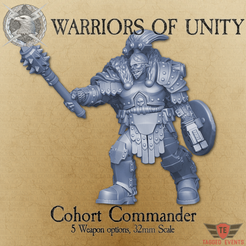 Character-Cohort-Commander.png Warriors of Unity - Cohort Commander