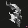 13.jpg Shan Hai Scrolls Jhin Mask - Jhin God - League Of Legends 3D print model