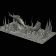 carp-scenery-45cm-19.png two carp scenery in underwather for 3d print detailed texture