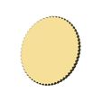 Notched-sun-pattern-coin-08.jpg Notched sun relif coin 3D print model