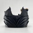bat-wing-back.jpg Gothic Bat Wing Makeup Organizer & Vanity Tray