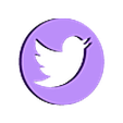 twitter logo_stl.stl twitter logo