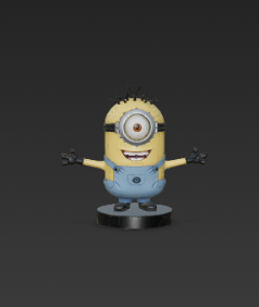 👹 minion・ STL File for 3D printing・Cults