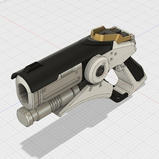 Caduceus Blaster 3D model