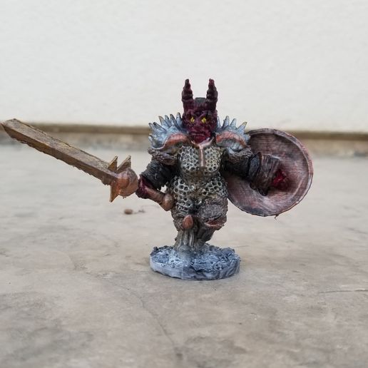 Giant Oni Warrioress - 3D model önizlemesi