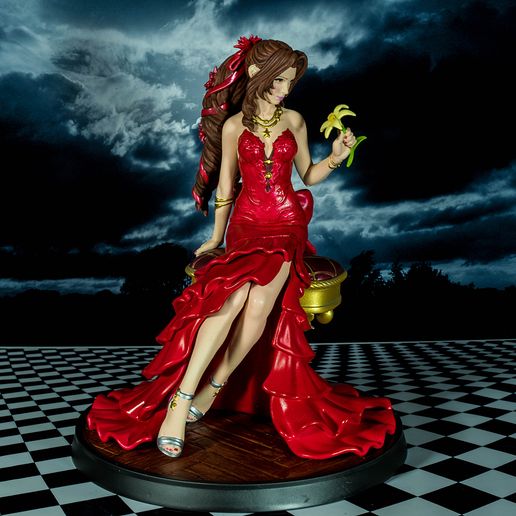 open lace back dress FINAL FANTASY VII REBIRTH