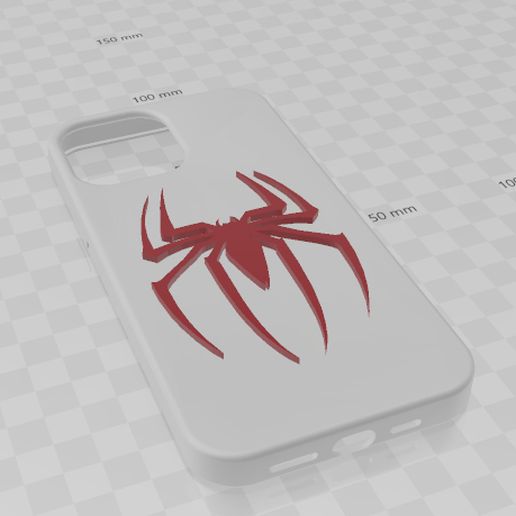 iPhone 13 Case Pro Max-Spiderman 3D model