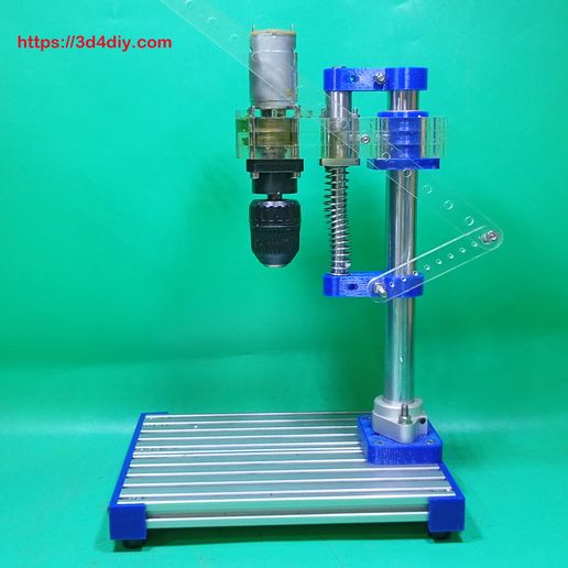 DIY Drill Press Table Precision Drill Press 3D Printer Homemade