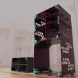 I % } Modular lightweight dovetail organizer /Drawer devider