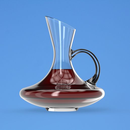 OBJ file Wine jug・Design to download and 3D print・Cults