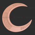 16.jpg STL file The Crescent Darts - Moon Knight Weapon - Marvel Comics Cosplay・3D printing template to download