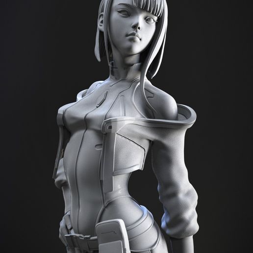 0.jpeg Lucy Cyberpunk Edgerunners 3D Print