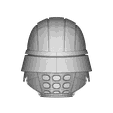 render_scene-back.93.png Rogue - Knights of Ren Helmet, Star Wars mask, 3D print model
