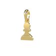 шопард кольцо.611.jpg Pawn pendant and earrings chess set 3D print model 3D print model