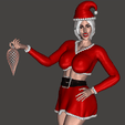 CG05.png Fichier STL gratuit Fille de Noël・Modèle pour impression 3D à télécharger