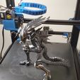 1c.jpg Praetorian Xenomorph Alien - AVP 2010 Articulated dynamic pose STL for 3D printing
