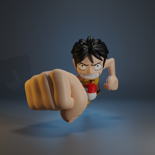 1.png Luffy Keychain