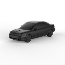 Dodge-Neon-Sport-Coupe-1996.jpg 3D file Dodge Neon Sport Coupe 1996 (PRE-SUPPORTED)・3D printer model to download