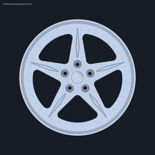 Ferrari 550 Barchetta Speedline modular decorative reconstruction