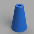 Render.jpg Center cone for FA Vibratory Case Tumbler