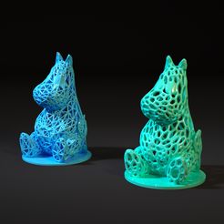 10000.jpg Download file Moomin • 3D printer template, zalesov