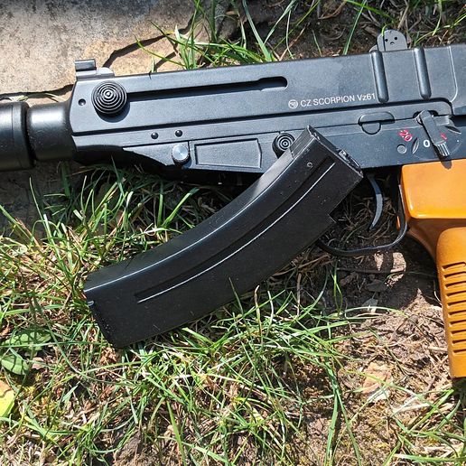 🔫 Airsoft vz.61 AEP standart Mid-Cap Magazine・ STL File for 3D
