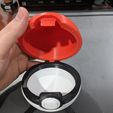 Pokeball (with button-release lid)