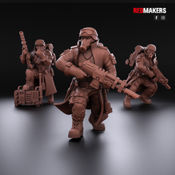 A1.png Fichier 3D Steel Guard - Escouade de la Force impériale・Plan imprimable en 3D à télécharger